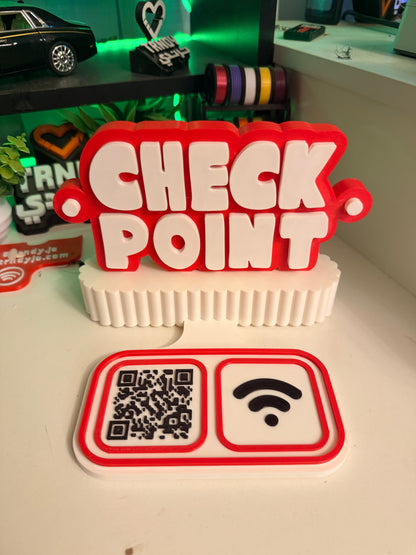 3D Logo Smart Stand - NFC & QR code