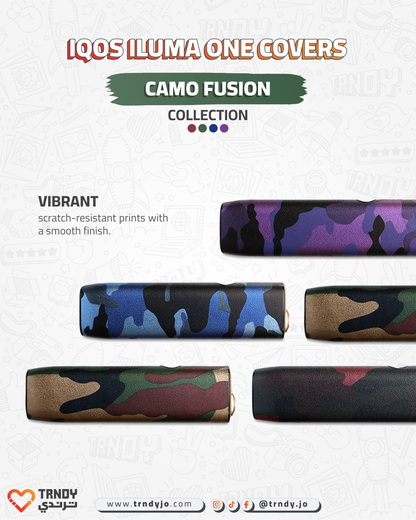 CoverX - Iqos ILUMA ONE - Camo Fusion Collection