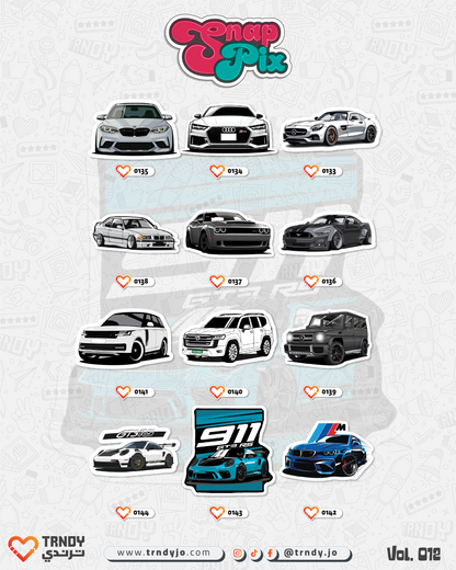 SnapPix Stickers - Collection 012