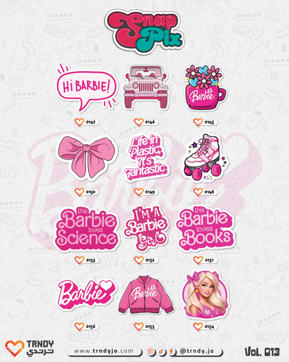 SnapPix Stickers - Collection 013