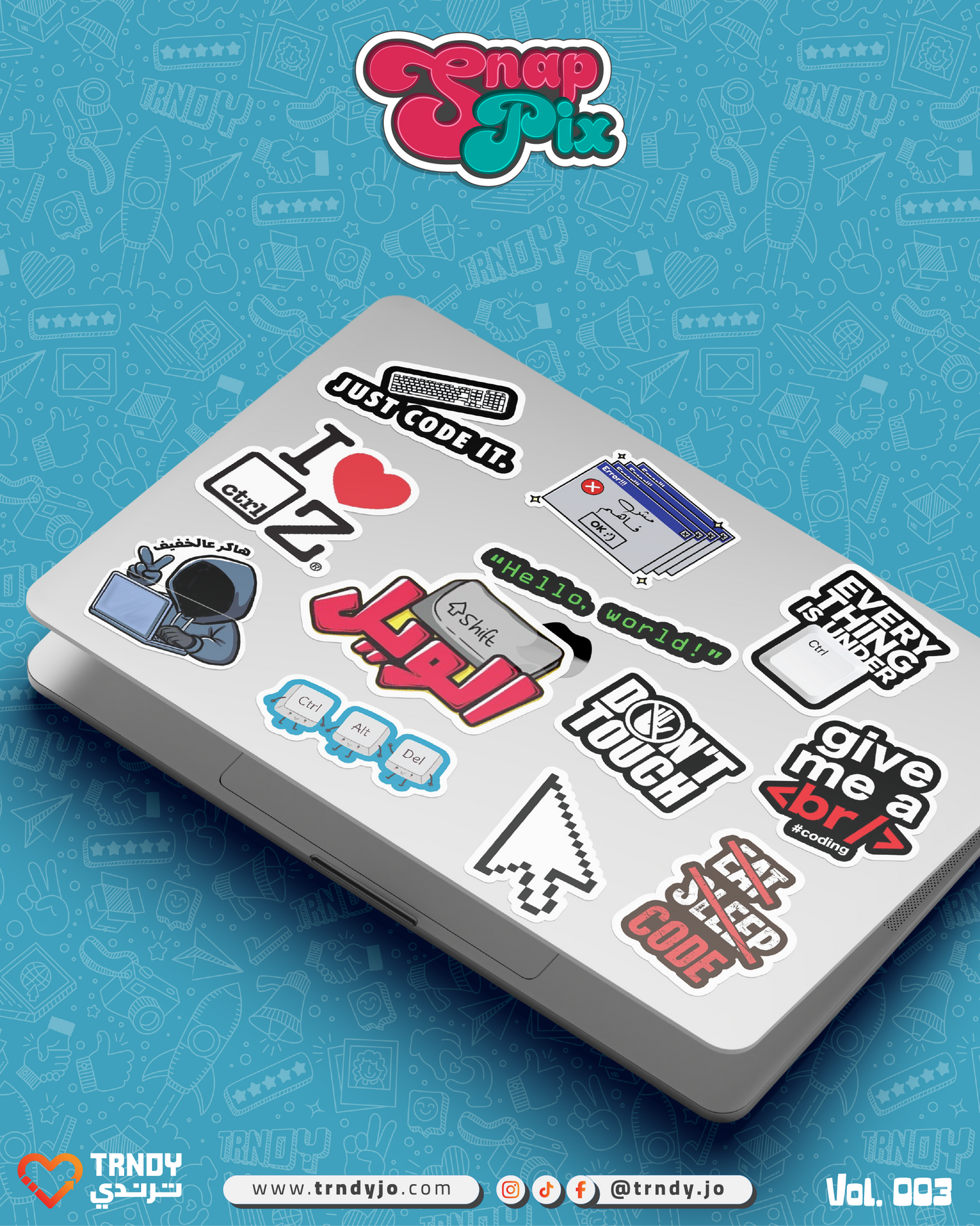 SnapPix Stickers - Collection 003
