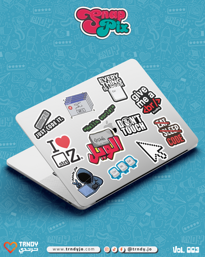 SnapPix Stickers - Collection 003
