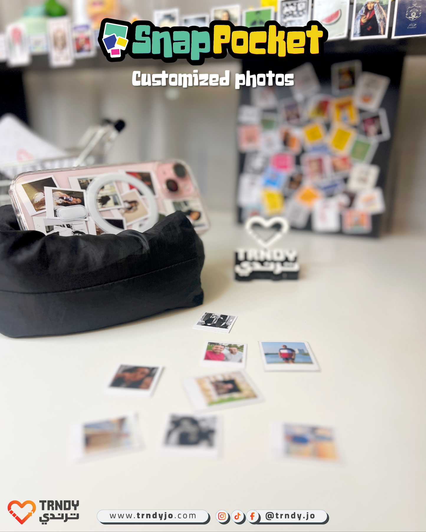 SnapPocket - Mini Customized Photo Frames