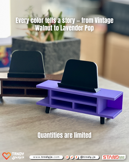 StandMe Vintage – Mini TV Cabinet Phone Stand