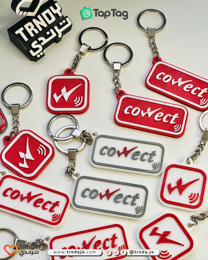 TapTag - Customized Logo NFC Keychain