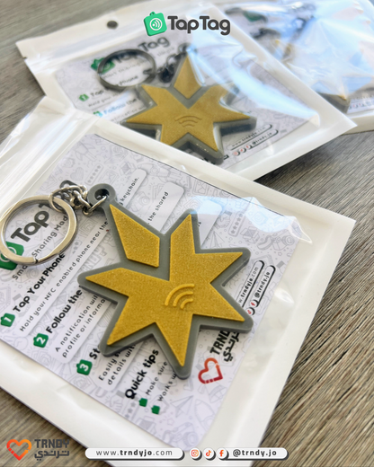 TapTag - Customized Logo NFC Keychain