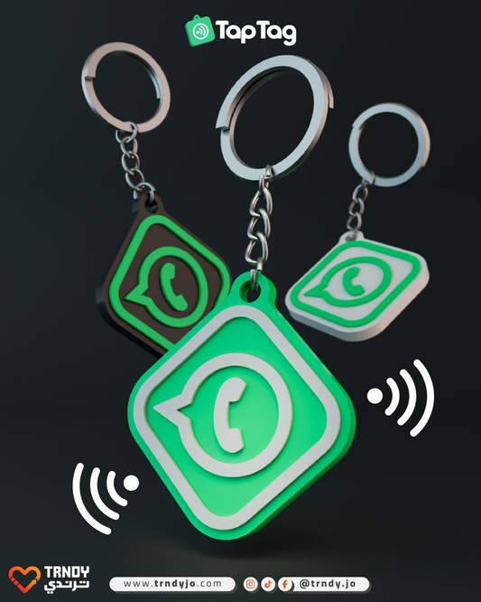 TapTag - Whatsapp NFC Keychain