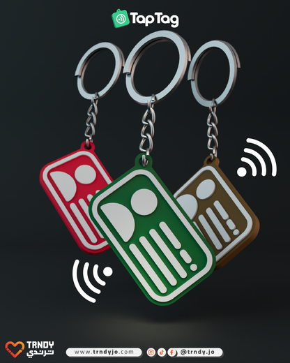 TapTag - Business card NFC Keychain
