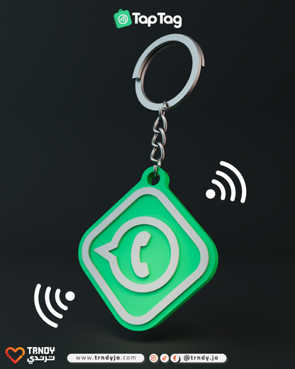 TapTag - Whatsapp NFC Keychain