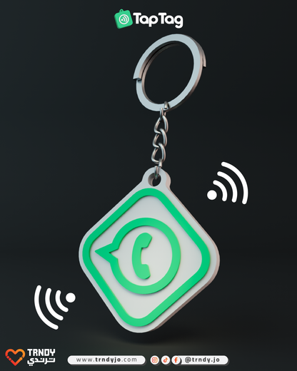 TapTag - Whatsapp NFC Keychain